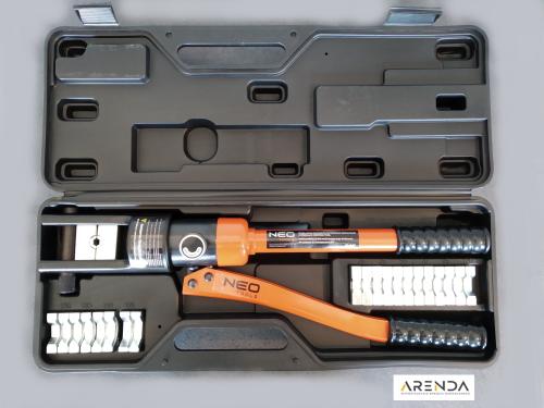praska ręczna hydrauliczna do końcówek elektrycznych